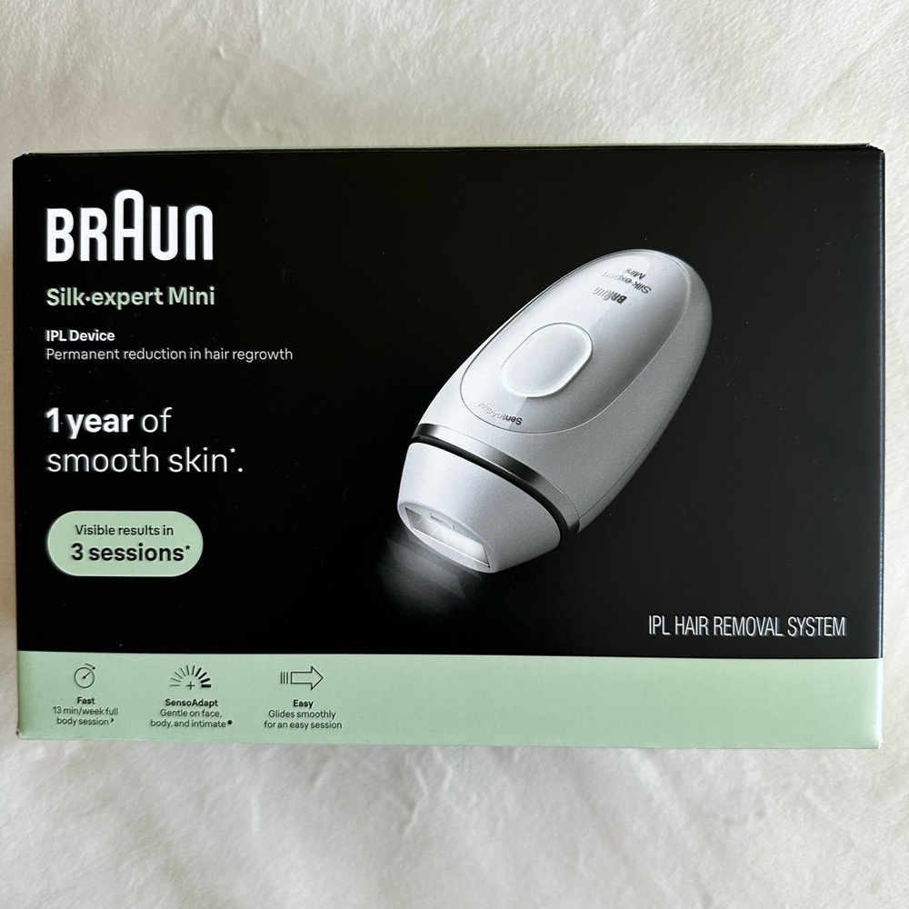 Braun Silk-expert Mini IPL Hair Removal Device - White